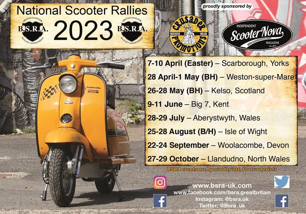 BSRA National Scooter Rally Weekend